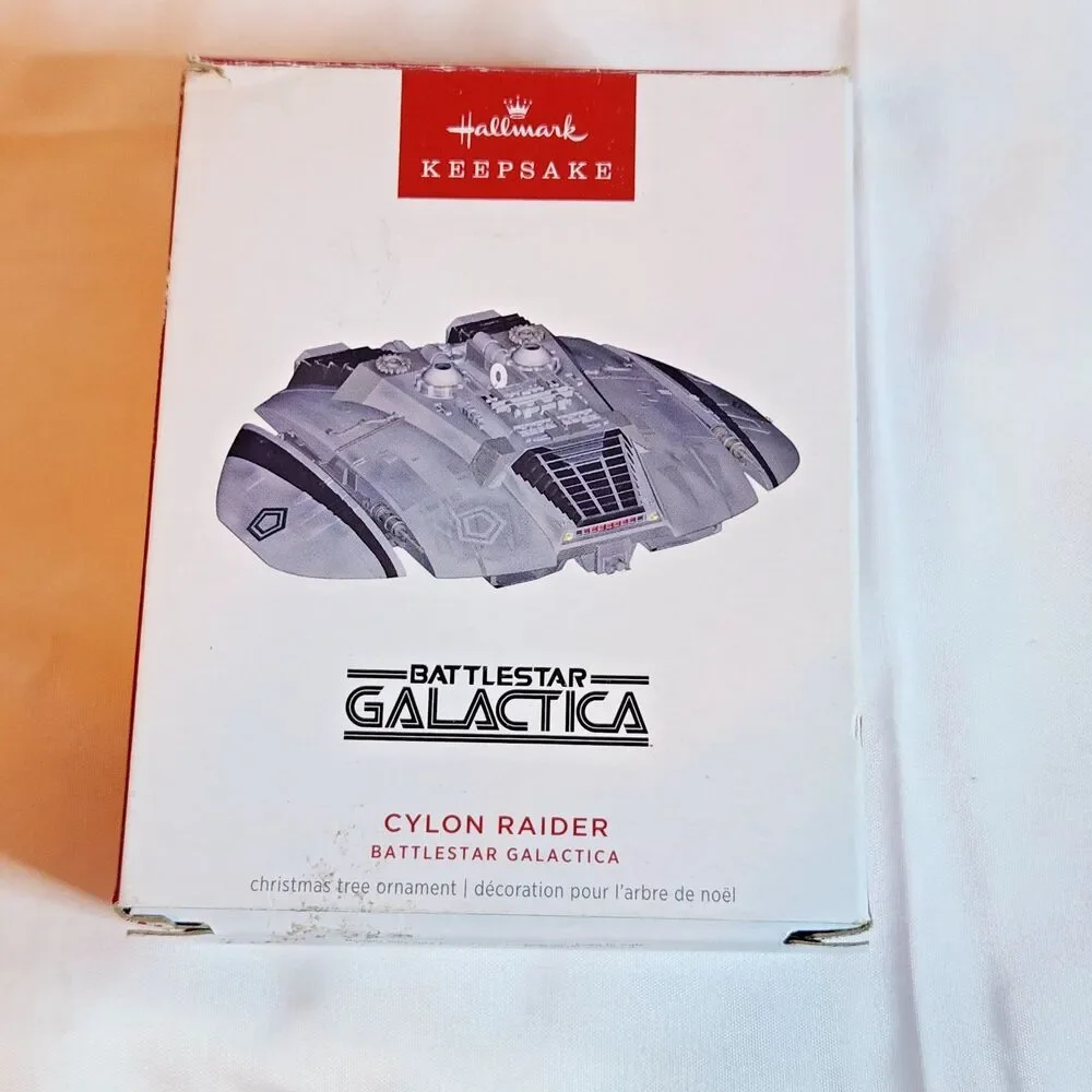 2025 Hallmark Keepsake Battlestar Galactica Cylon Raider Ornament QXI8875